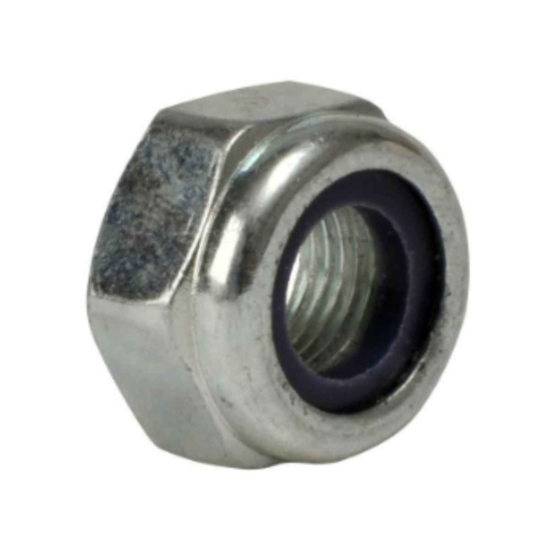 PORCA SEXTAVADA NYLON M 6,0MM ZINCADA