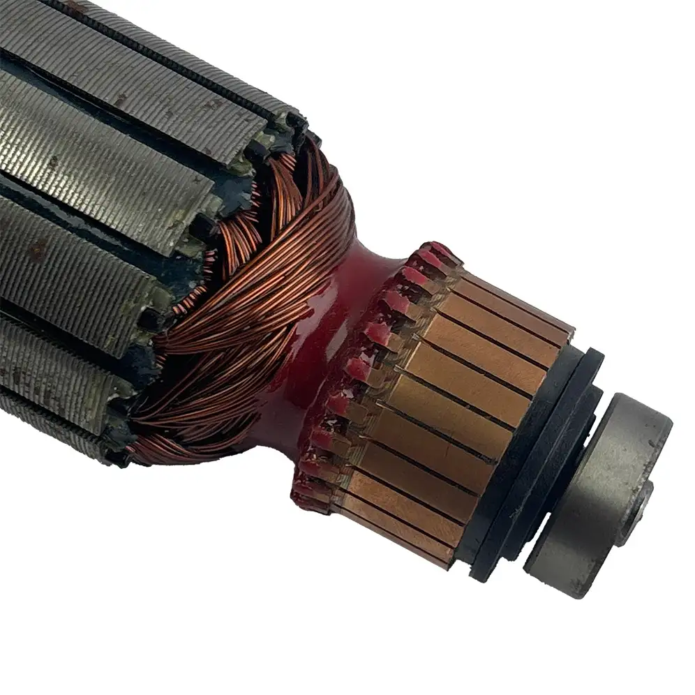 ROTOR C/ROLAMENTO E PINHAO 220V SERRA MARMORE para Serra Mármore DW862 Dewalt