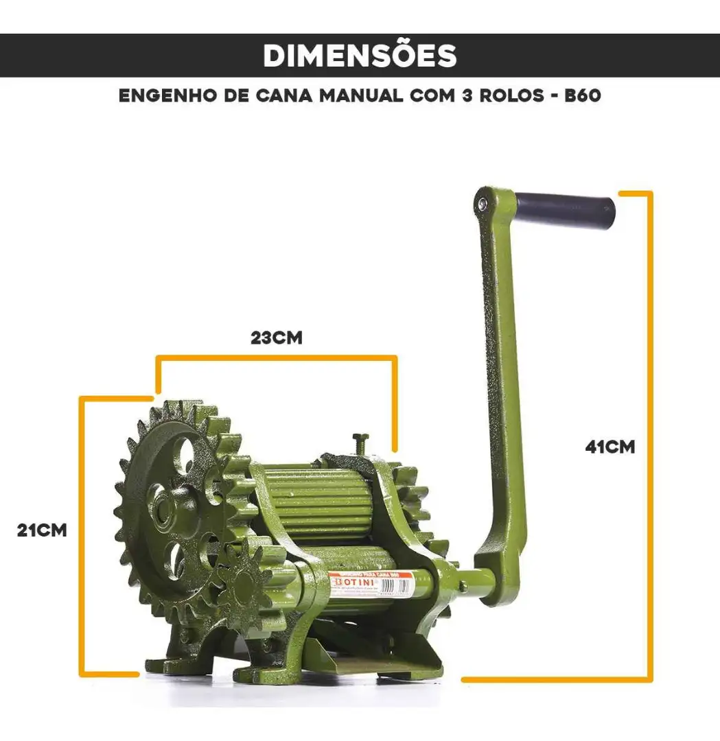 ENGENHO P/CANA B-60 15.EGR.60