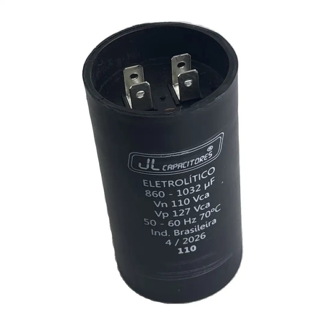 Capacitor 860-1032uf 110 36x86 PM1-10 JLD (193200) para diversos JLD COMPONENTES