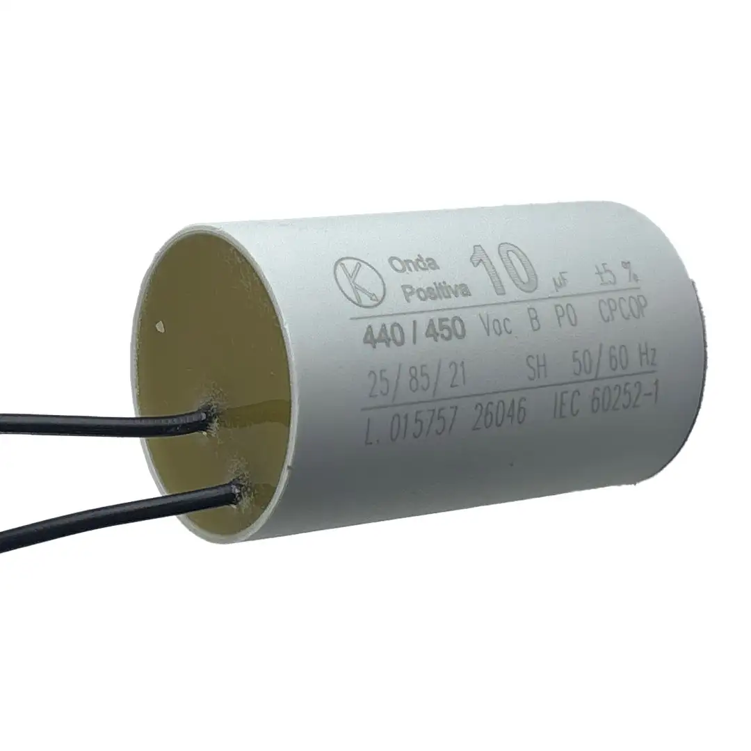 CAPACITOR PERM CABO 10UF 440/450V para FBM160i/diversos ONDA POSITIVA