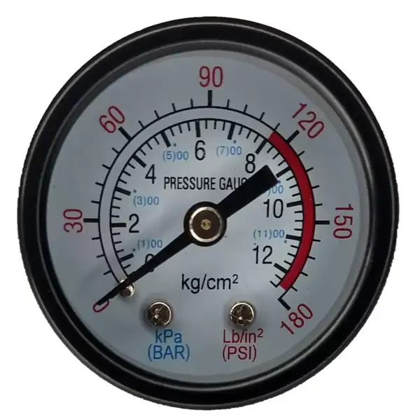 Manometro de Medicao da Saida do Regulador de Pressao