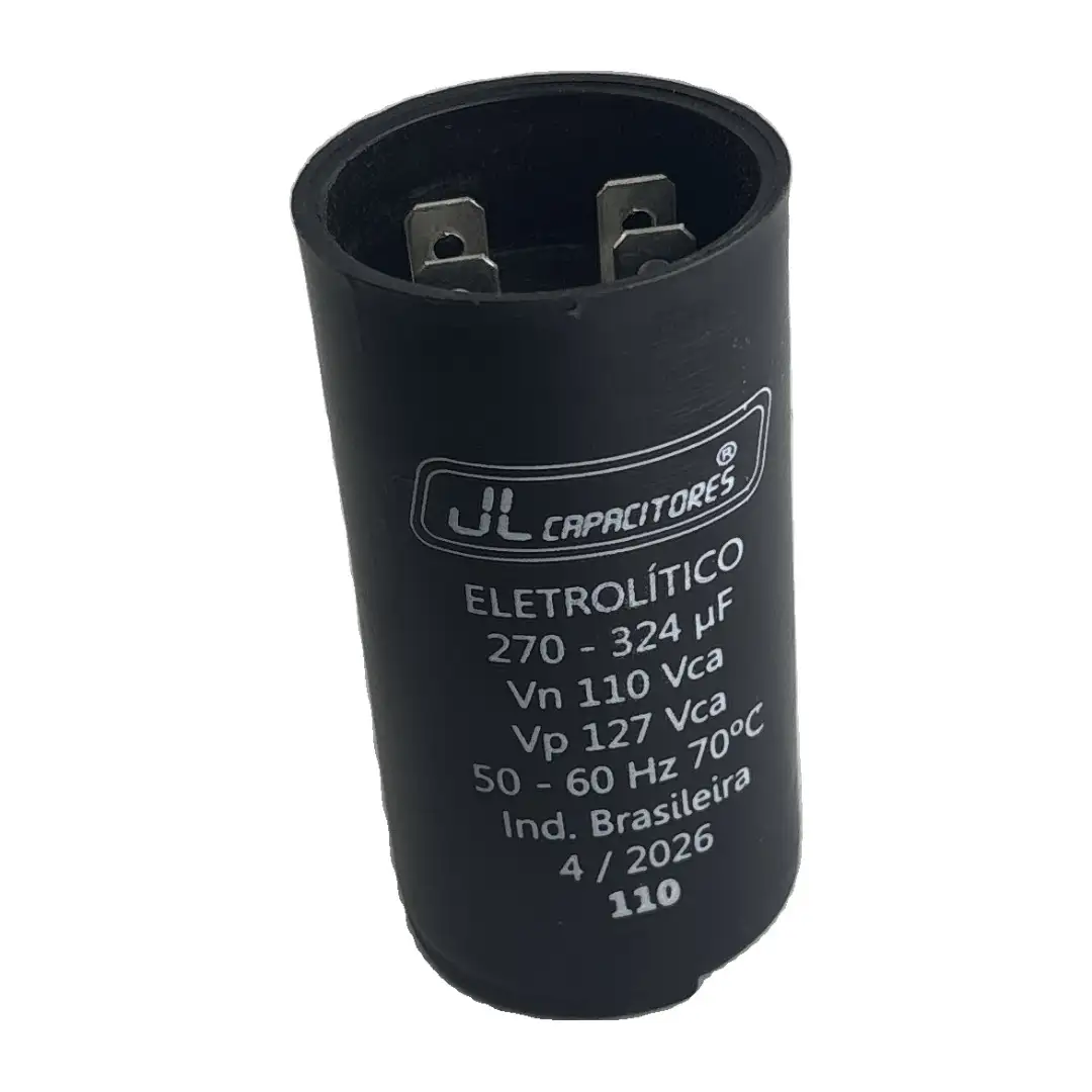 Capacitor 270 - 324uf 110 36x86 UL1-10 JLD (192500) para diversos JLD COMPONENTES