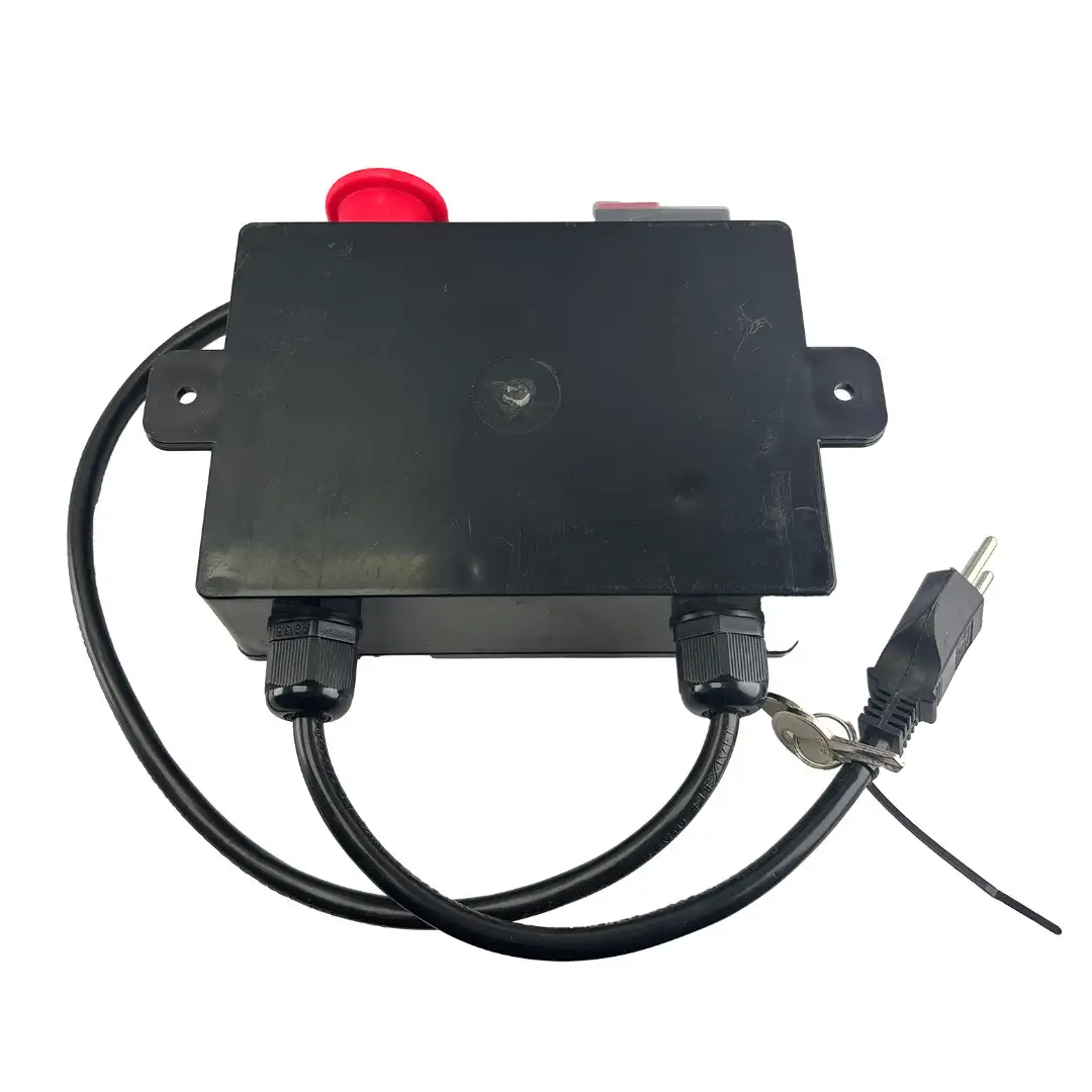 KIT CHAVE SEG.12V FURADEIRA para FBM-160/FC-250 Garthen