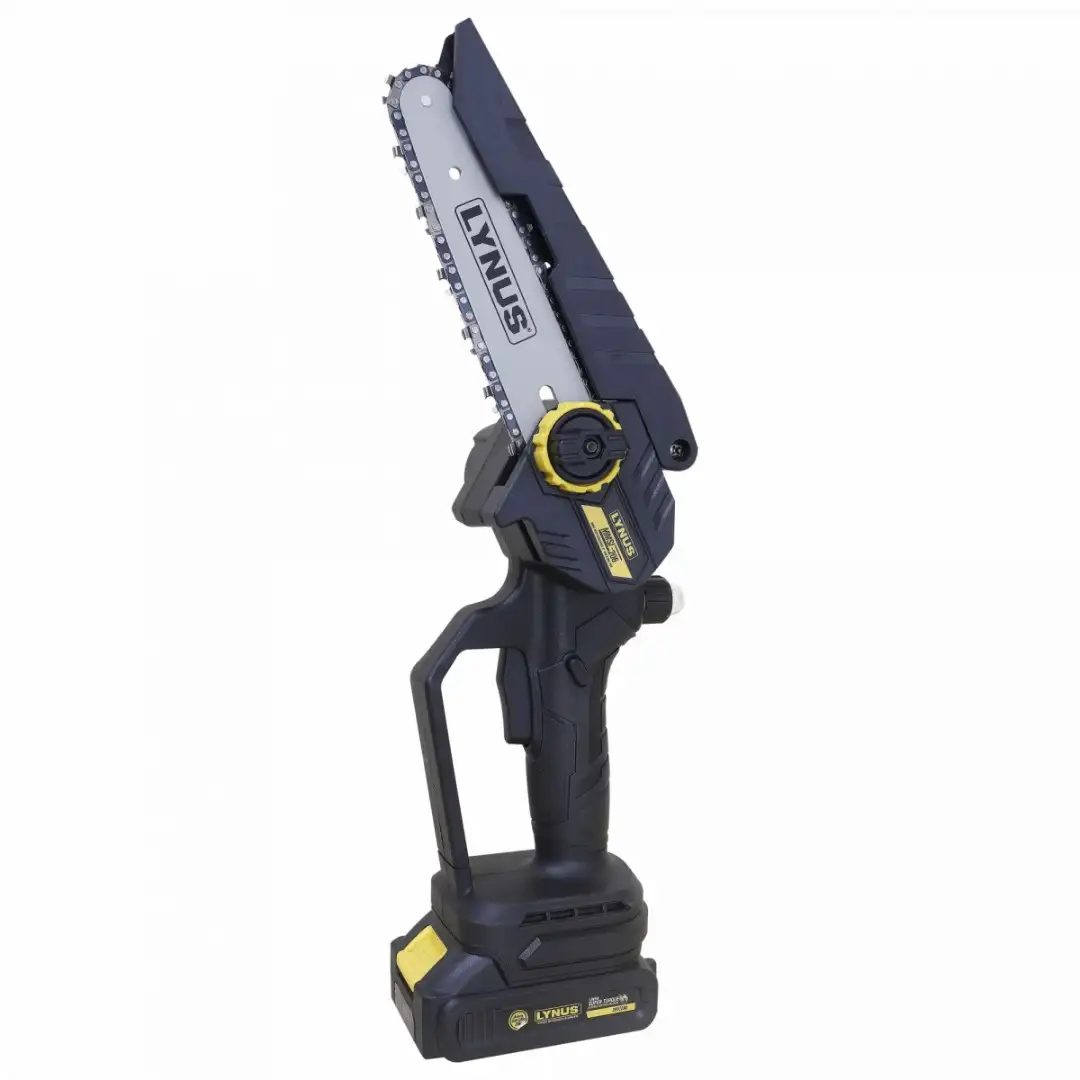 MMSI-206 MINI MOTOSSERRA 6 A BATERIA 20V INTERCAMBIAVEL LYNUS