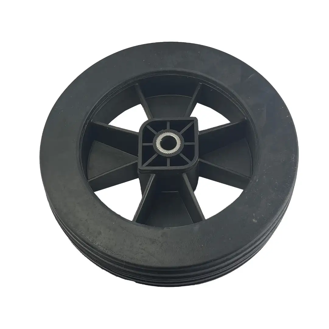 RODA PRETA CORTADOR DE GRAMA ELETRICO para Cortador De Grama Mc50/Mc90/Mc80 Trapp