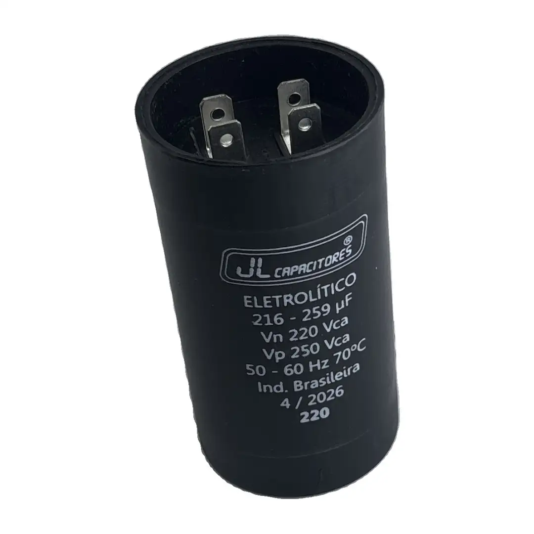 Capacitor 216-259uf 220 (196450) para diversos JLD COMPONENTES