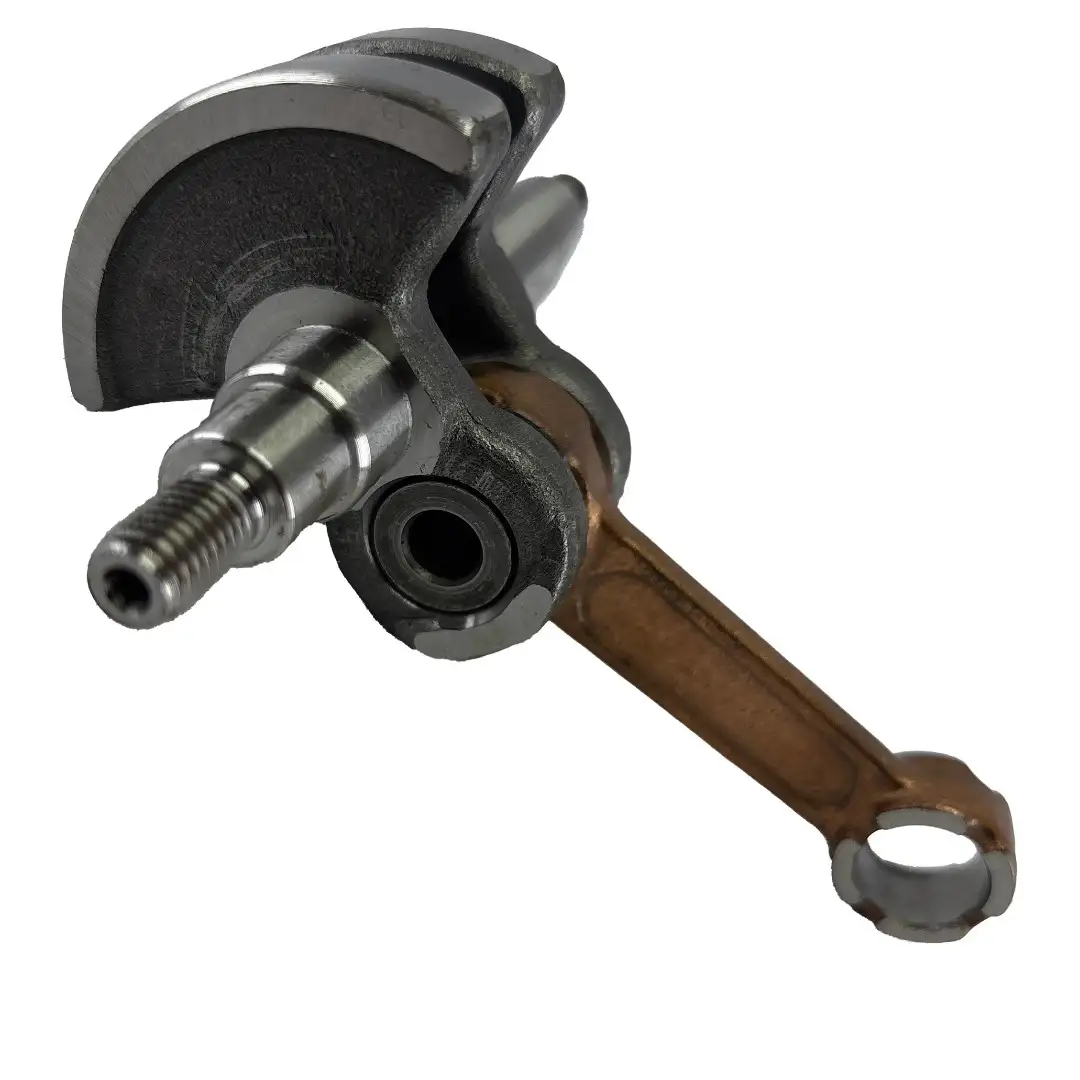 VIRABREQUIM E BIELA MOTOR 2T 51,7 ROCADEIRA GASOLINA (00031146.3) para Roçadeira Gasolina CG-550/CG-5500 Garthen