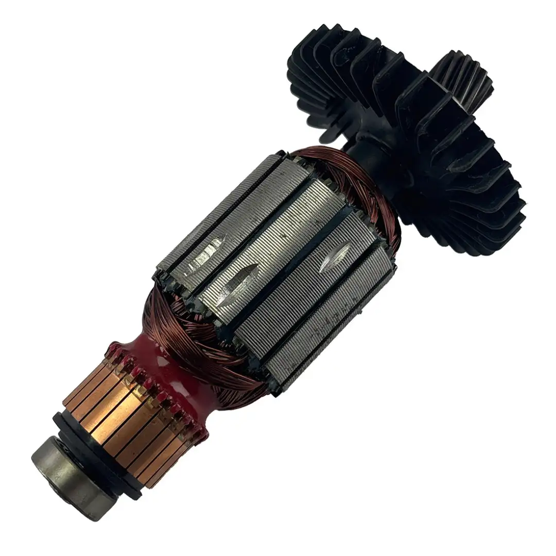 ROTOR C/ROLAMENTO E PINHAO 220V SERRA MARMORE para Serra Mármore DW862 Dewalt