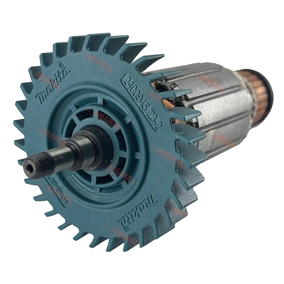 Induzido Rotor 115V (518503-5) para Esmerilhadeira MGA504/M9002 Makita